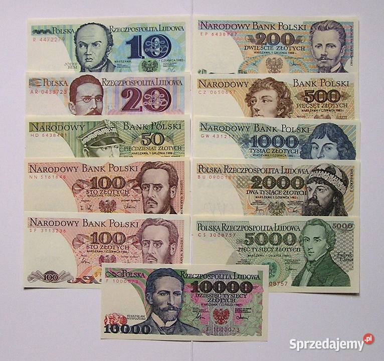 Polska Super Prezent 10 10000 11 Stan I UNC wielkopolskie