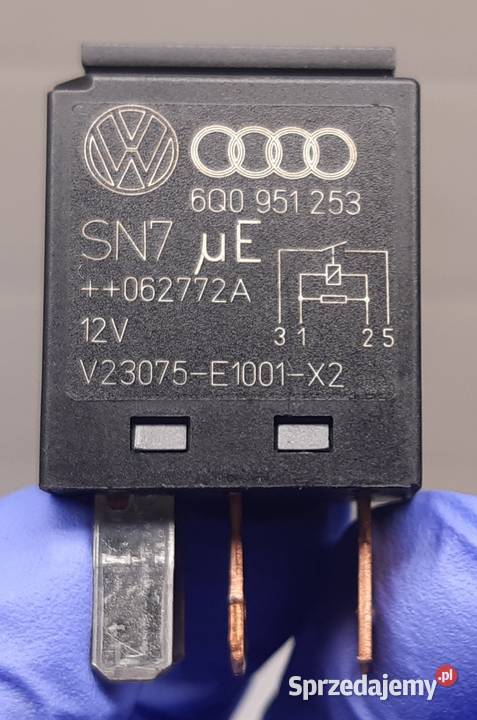 PRZEKAŹNIK 489 VW AUDI SEAT SKODA 6Q0951253 Mielęcin