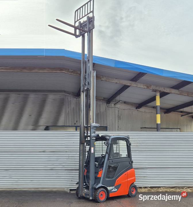 Linde H16 TRIPLEX 545 2019r kabina wózek widłowy śląskie