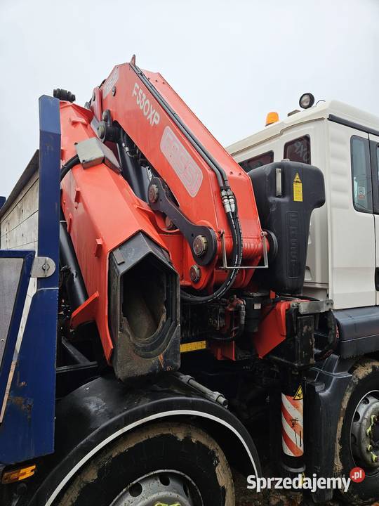 MAN TGS 32400 8x4 Autolaweta Dzwig FASSI F530X Ropczyce sprzedam