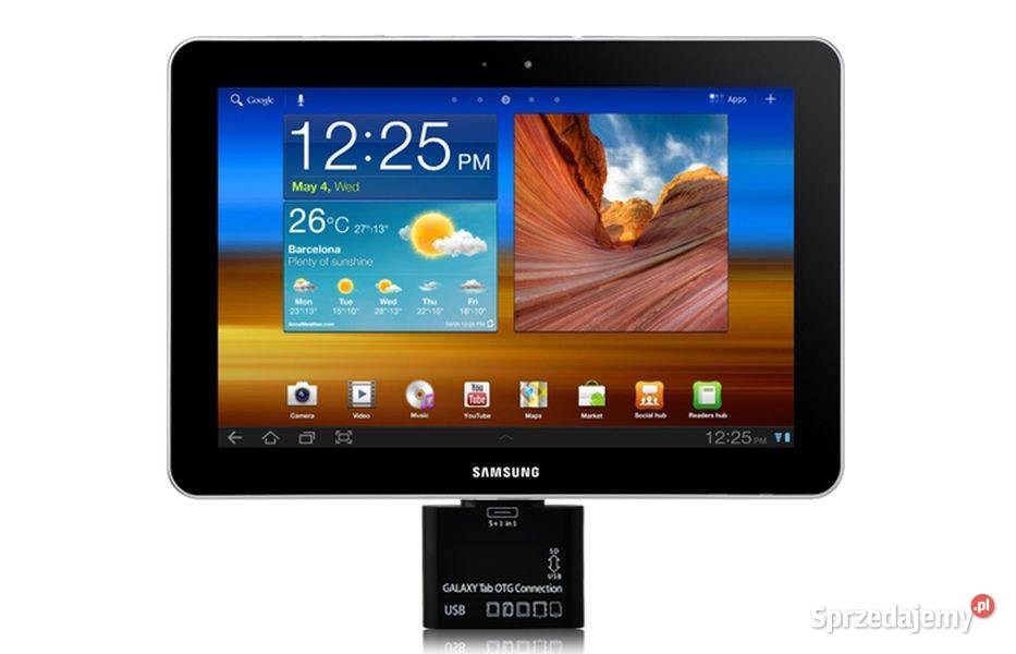 ADAPTER 5w1 Samsung Gal Note Tab 2 101 70 USB SD Zamość sprzedam