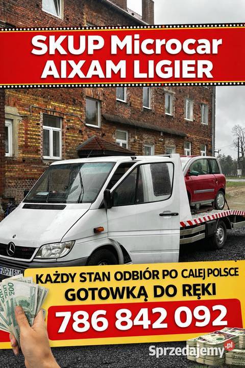 Skup Microcar Aixam Ligier Żagań