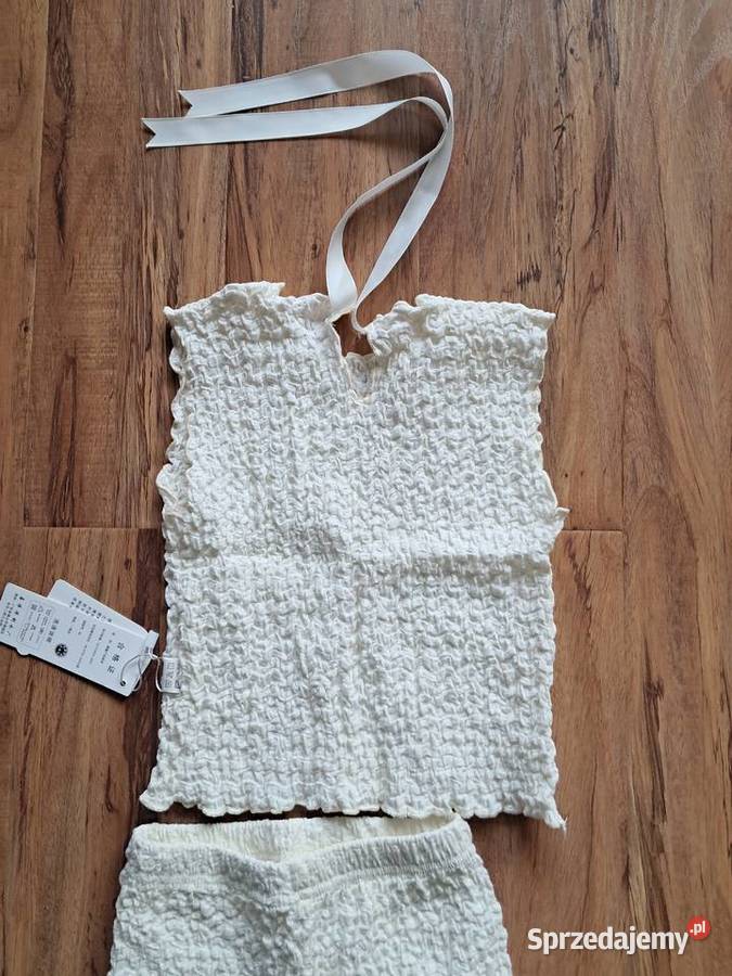 nowe kremowe ubranko dziewczynki ns wzrost 90 Sandomierz