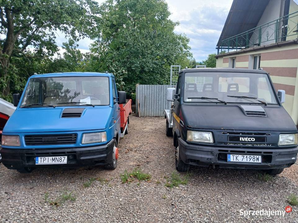 2x iveco daily autolaweta diesel Trzeszków