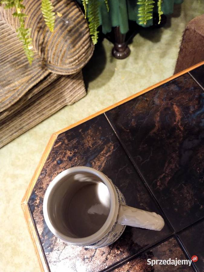 Bogato tłoczony kufel do piwa z Bawarii