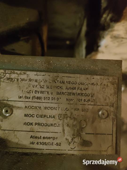 Piec CO sprawny Kotły i Piece CO Piła