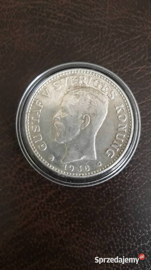2 KoronyKarol Gustaw VSzwecja1936 roryginał wielkopolskie Konin sprzedam