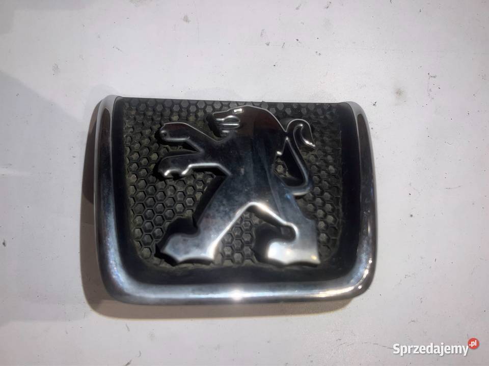 Emblemat znaczek Logo Peugeot 307 wielkopolskie Ostrzeszów