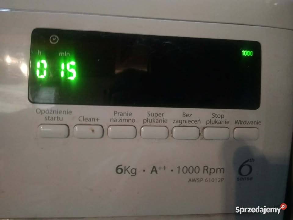 Pralka Whirpool 6 slim Unisław