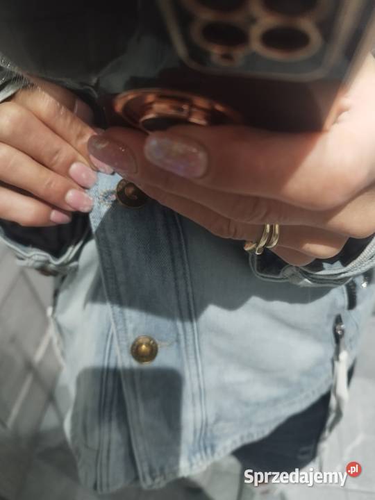 Kurtka dżinsowa piękna nowa rozmiar mL lekko niebieski dolnośląskie Głogów sprzedam
