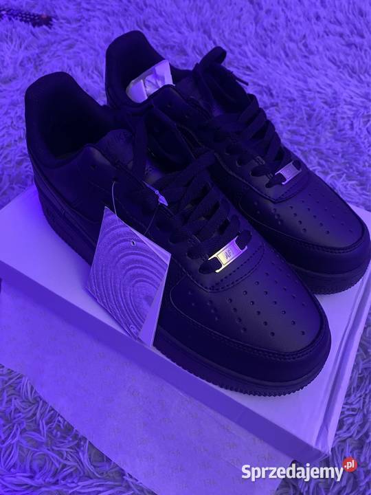 Nike Air Force 1 Czarne 42 mazowieckie