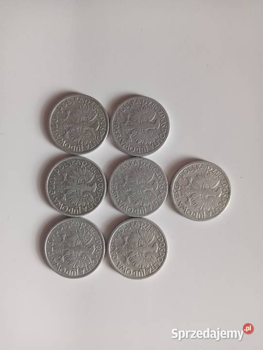 Monety 2 jagody 1958 1959 1960 1971 1973 1974 Koszalin