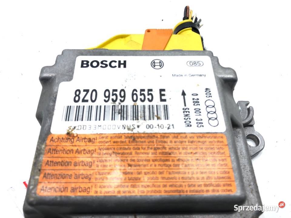 SENSOR AIRBAG AUDI A2 8Z0959655E 0005 CZUJNIK