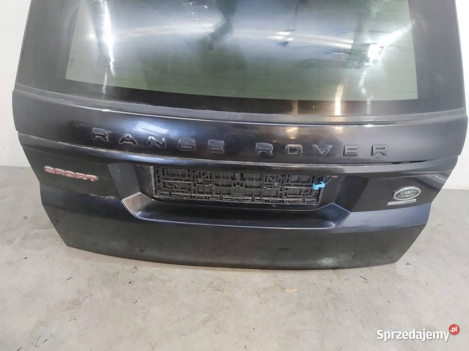 KLAPA TYŁ CZARNA Land Rover Range Rover Sport II Klapy bagażnika