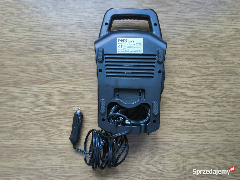 KOMPRESOR SAMOCHODOWY SPRĘŻARKA 120W 12V LED LCD śląskie Gliwice