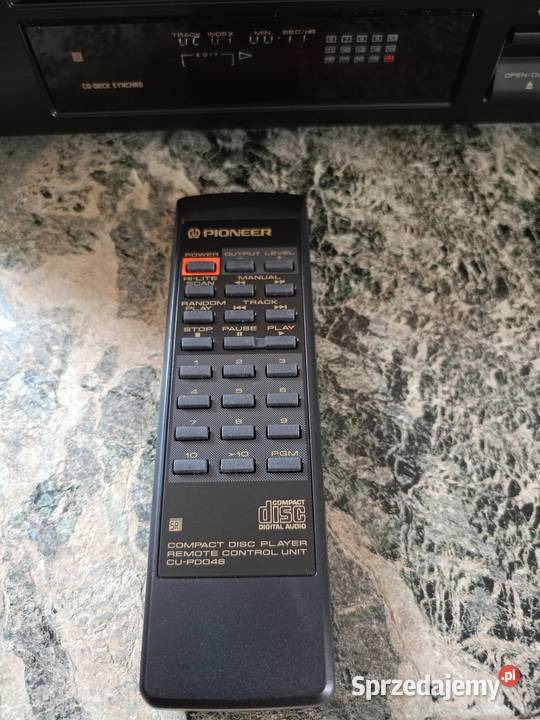 Odtwarzacz CD Pioneer PD 204 z pilotem Drawski Młyn