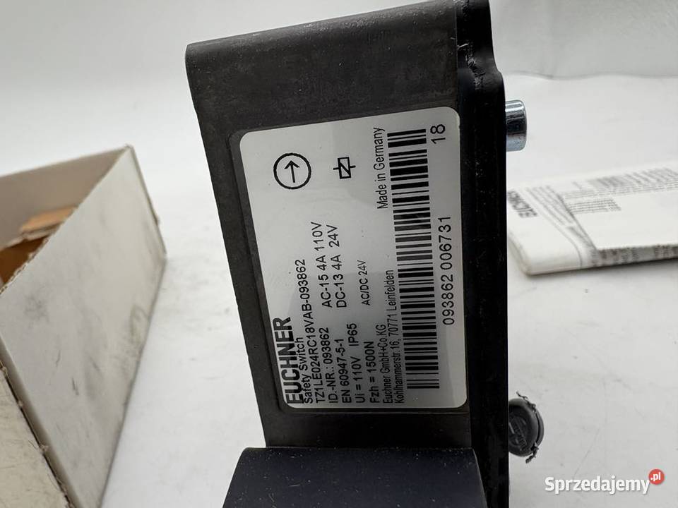 Euchner TZ1LE024RC18VAB 093862 Safety switch mazowieckie Warszawa