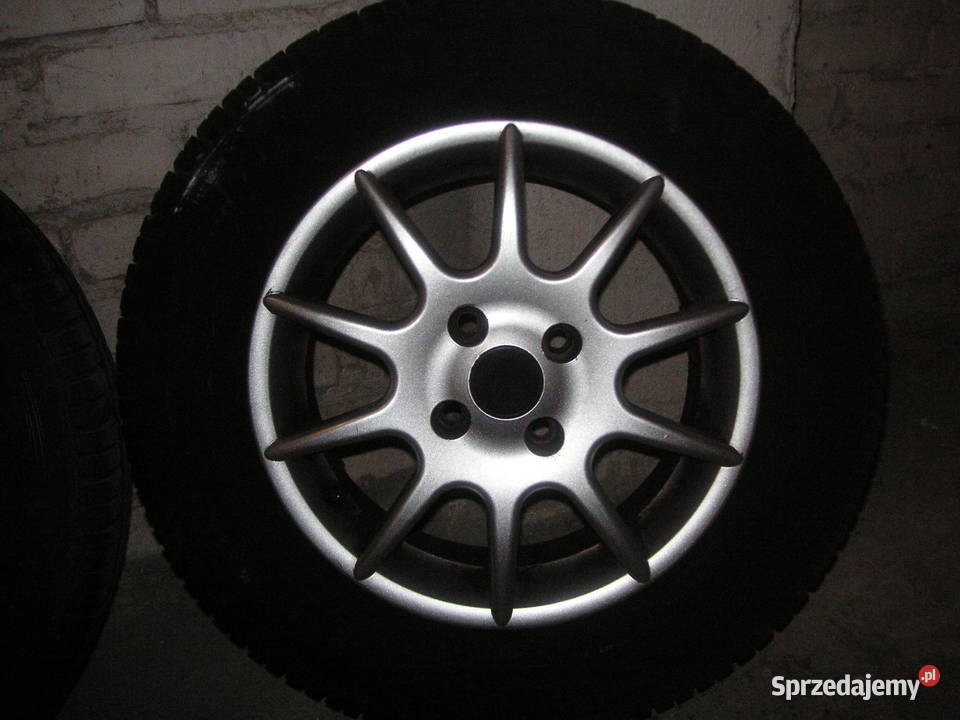 Felgi Aluminiowe 4 14 Opony 18570R14 Komplet mazowieckie