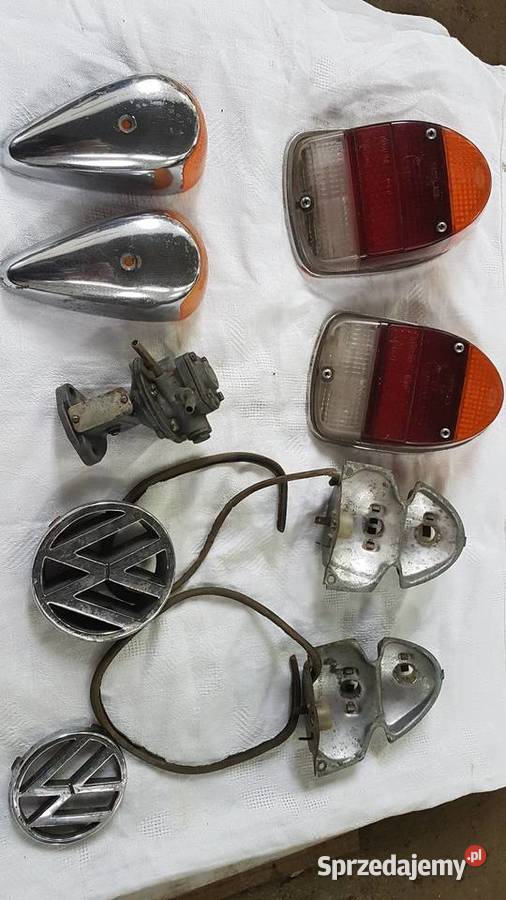 VW Garbus pozostałości części lampy pompa paliwa Oświetlenie Kruków sprzedam