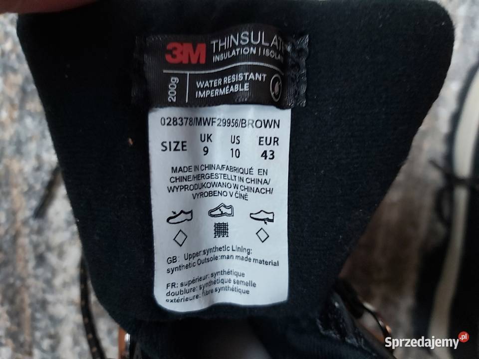 Buty męskie zimowe Mountain Warehouse Pruszków sprzedam
