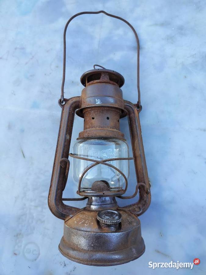 STARA NIEMIECKA LAMPA NAFTOWA KPL Kęty sprzedam