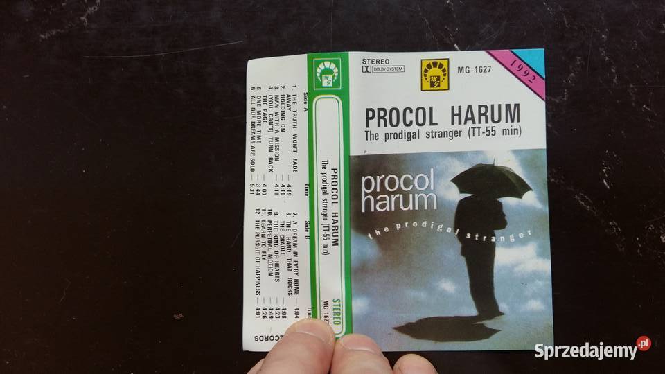 Kaseta magnetofonowa Procol Harum The prodigal Siemiatycze