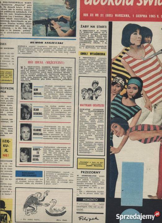 Dookoła świata 1965 Tygodnik ilustrowany Pozostałe Szczecin