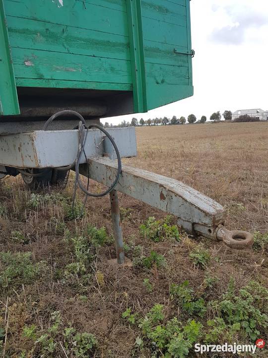 Przyczepa do zboża 8 ton z wywrotem na tył Przyczepy rolnicze