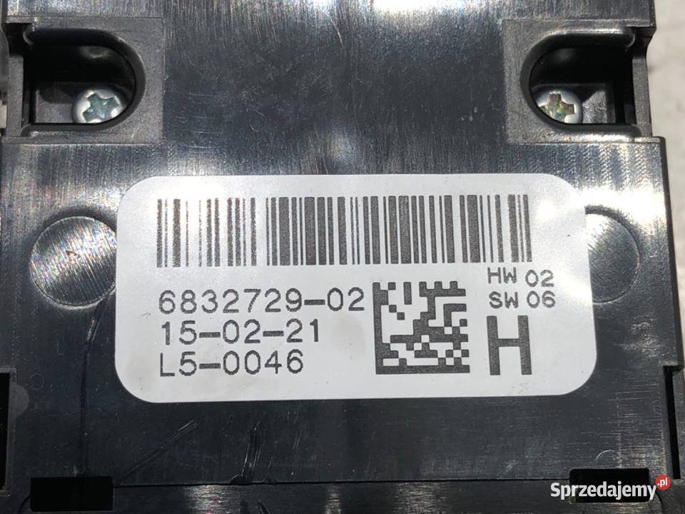 PRZEŁĄCZNIK SZYB BMW G30 6832729 SedanLimuzyna
