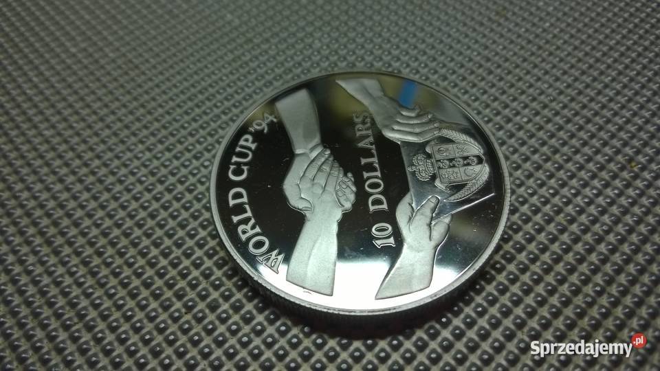 moneta Niue 10 dolarów 1991