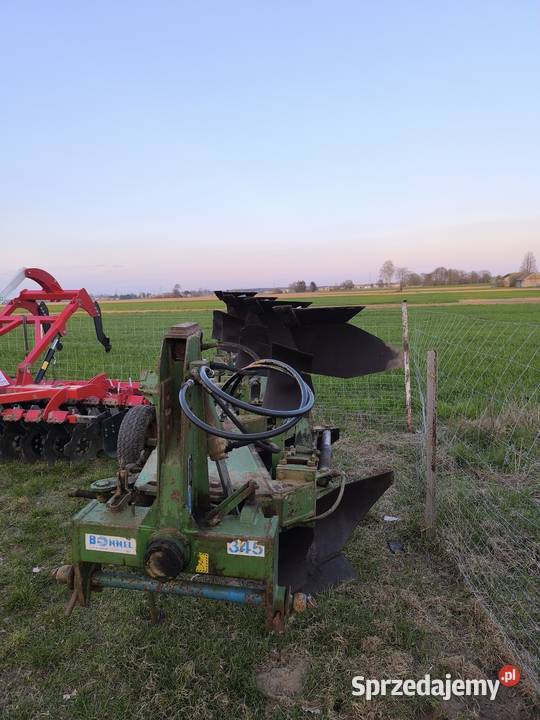 Pług 4 obrotowy BONNEL nieuszkodzony Siedlce