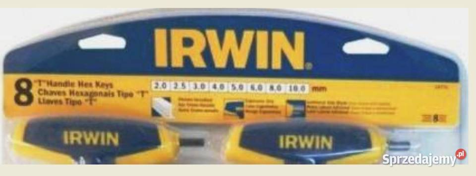 Klucze imbusowe IRWIN 8
