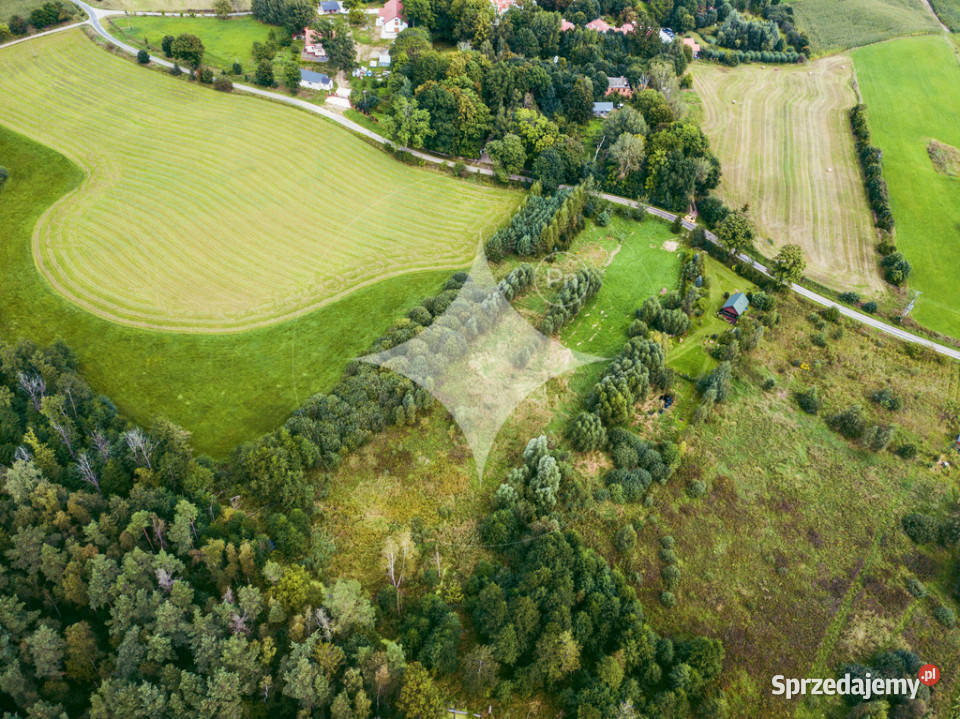 Działka rolna na Mazurach Golubie asfalt