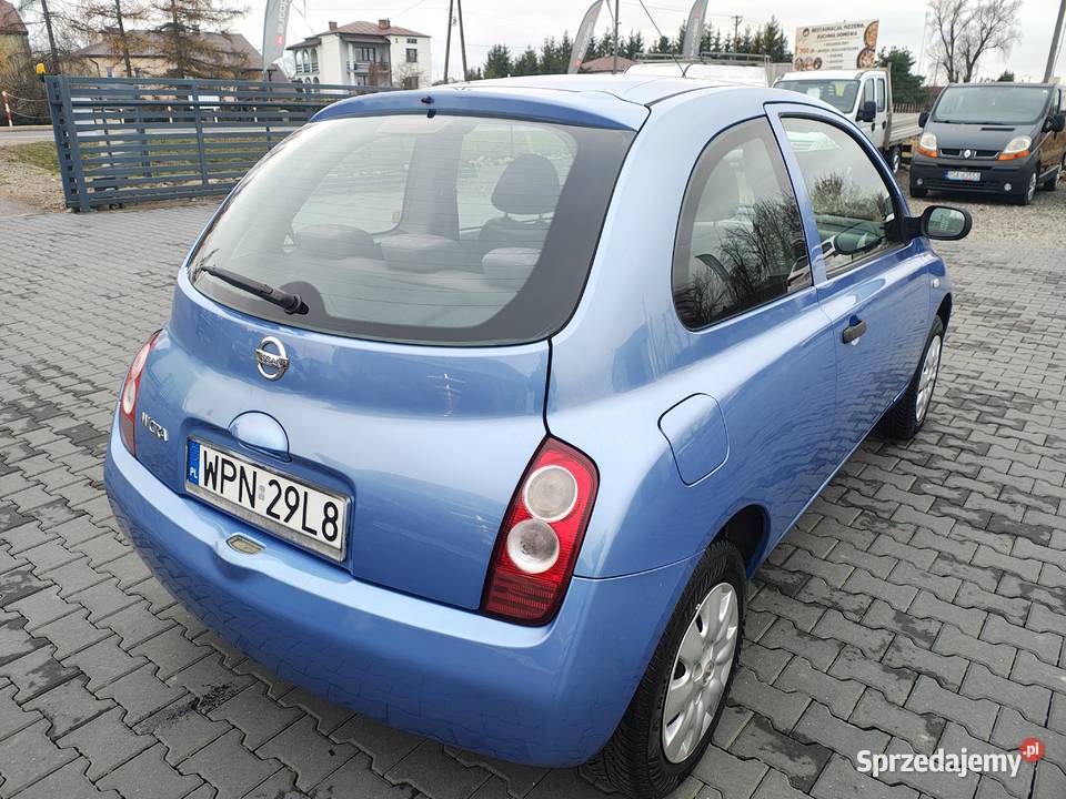 NISSAN MICRA 12BENZYNA ZAREJESTROWANY 240000km podkarpackie Zarszyn