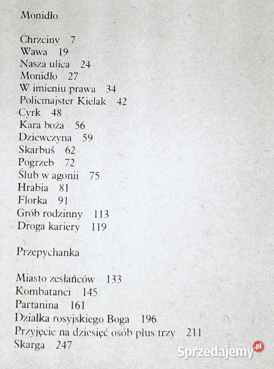 Monidło Przepychanka Jan Himilsbach lubelskie Chełm