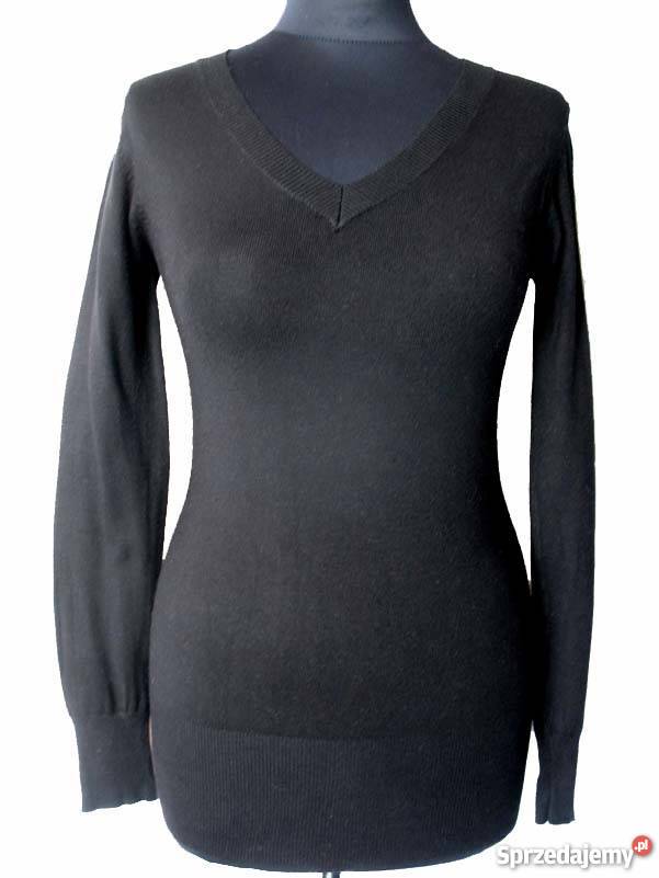 HOUSE CZARNY SWETER BLUZKA 38 M 40 L biust 8090 Siedlce