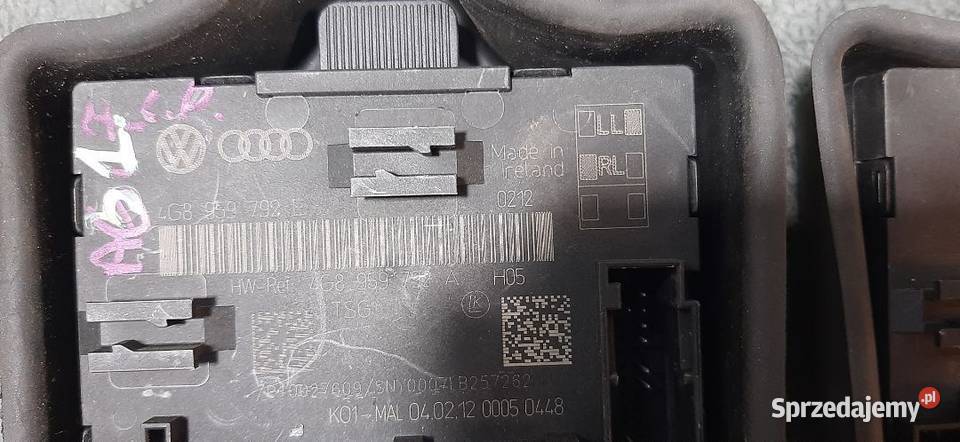 Moduł drzwi gateway prawylewy przód 2 Audi A6 C7 świętokrzyskie Włoszczowa
