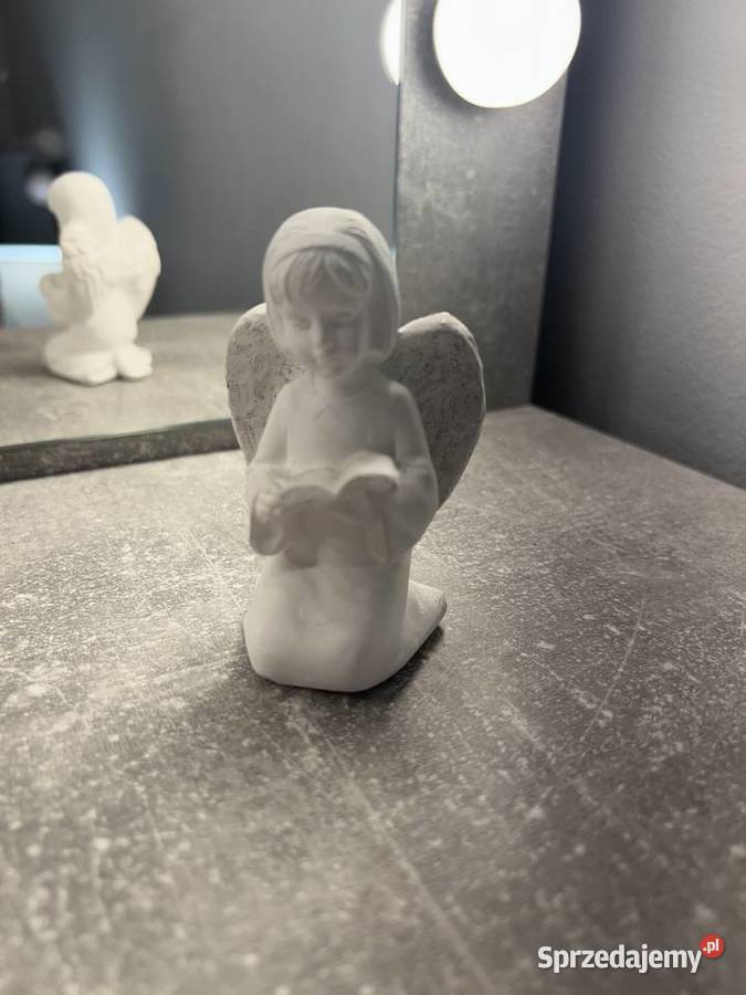Anioł biały aniołek figurka biała Jasło
