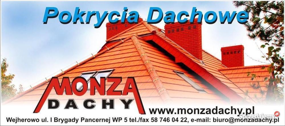 POKRYCIA DACHOWE MonzA DachY Materiały budowlane Wejherowo