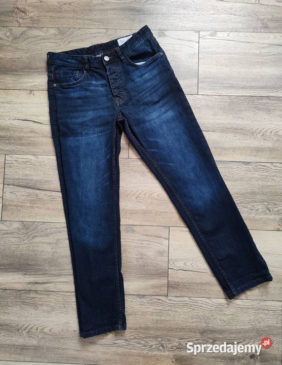 Męski Spodnie dzinsowe jeansowe W32L30 Denic Co Odzież i bielizna męska Jasło sprzedam