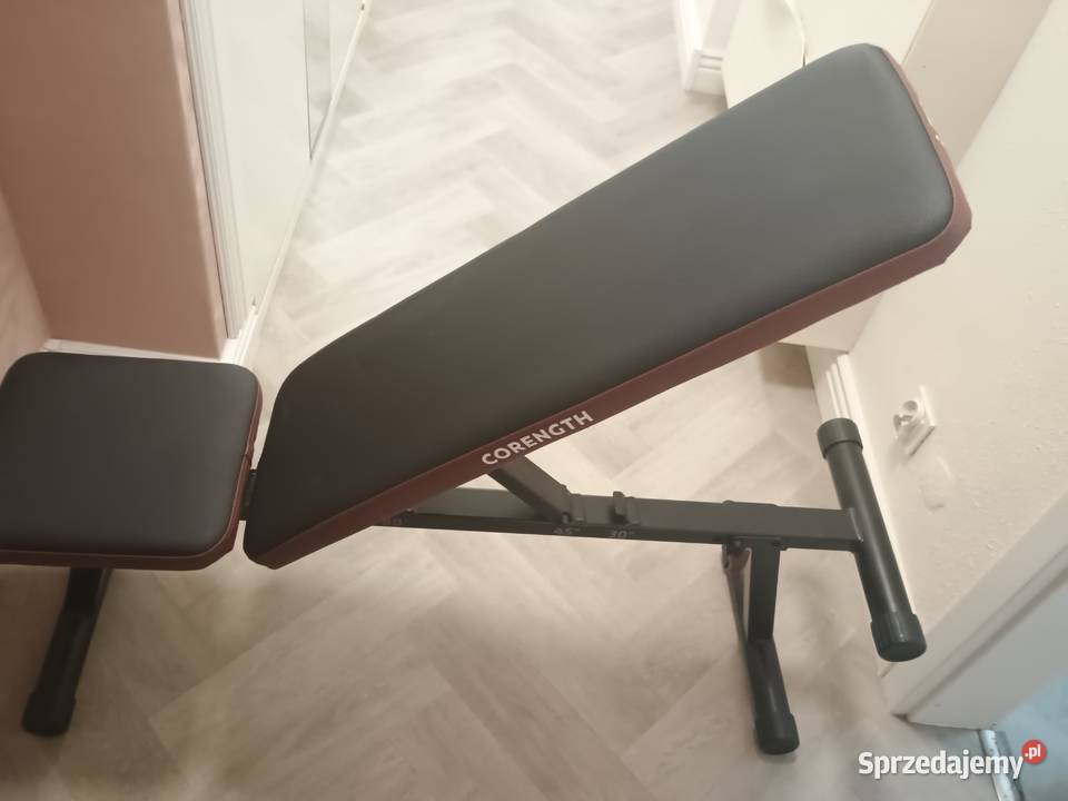 Ławeczka regulowana i hantle 2x 20 Kraków