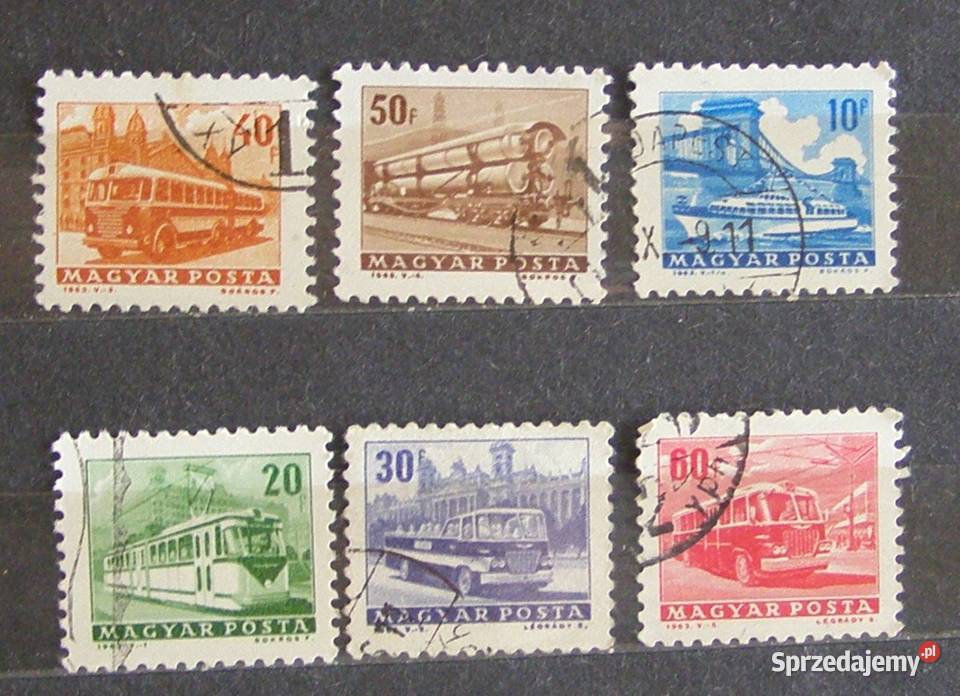 Znaczki pocztoweWęgry5 Antyki, Sztuka, Kolekcje Łódź