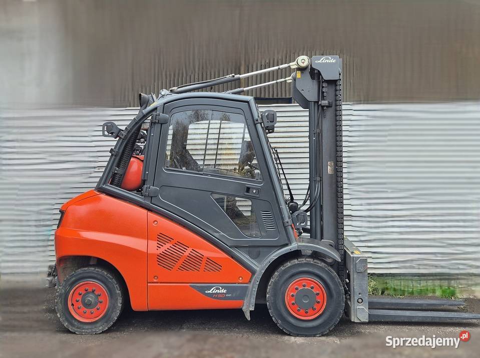 Linde H50 2018r 8 mtg POZYCJONER leasing wózek Rybnik sprzedam