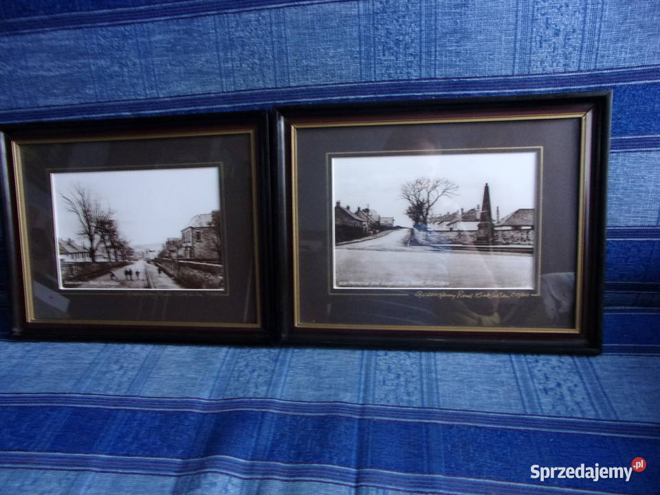 2 x reprodukcje starych fotek miasta Kirkliston Pozostałe mazowieckie Warszawa sprzedam