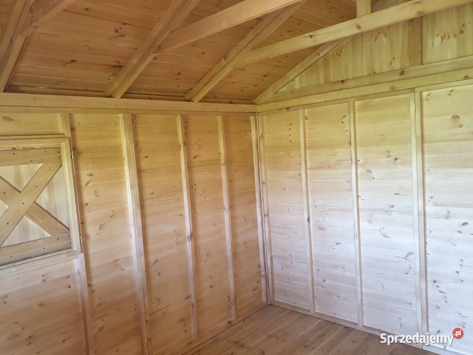 Domek letniskowy ogrodowy drewniany altana Zimnowoda