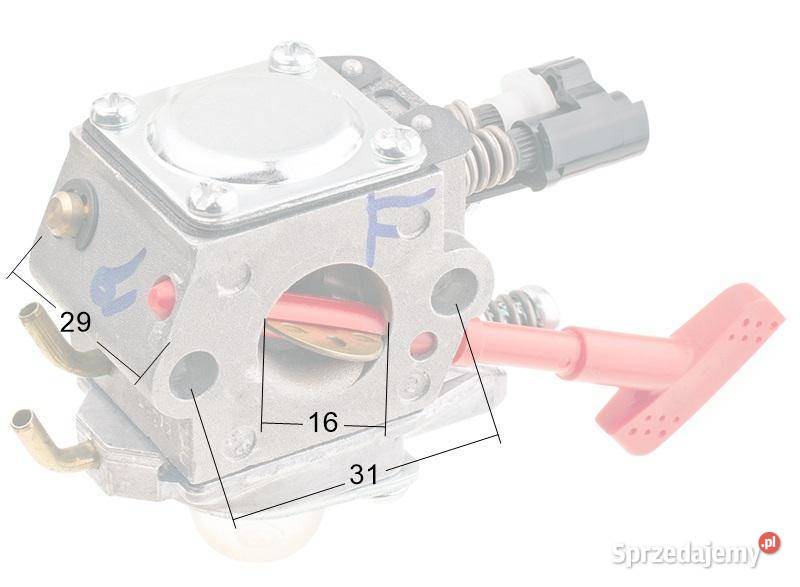 Gaźnik Solo 125 wykaszarki WT458 Opalenica