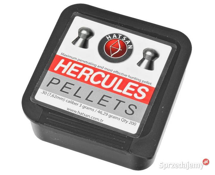 10x Śrut Hatsan Hercules 762 mm 200 300g4629gr Sporty strzeleckie i myślistwo mazowieckie Warszawa