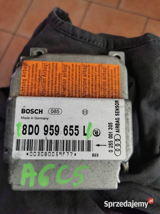 Moduł sensor airbag Audi A6 C5 8d0959655L Margonin sprzedam