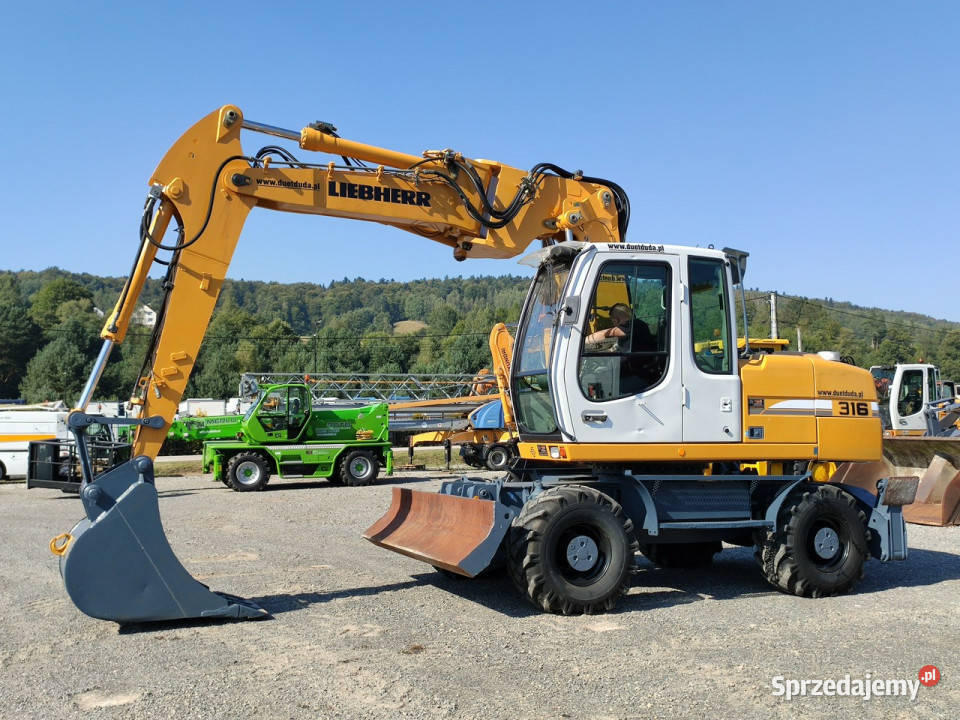 kołowa Liebherr A316 Zadbana w Pełni Sprawna 7400h