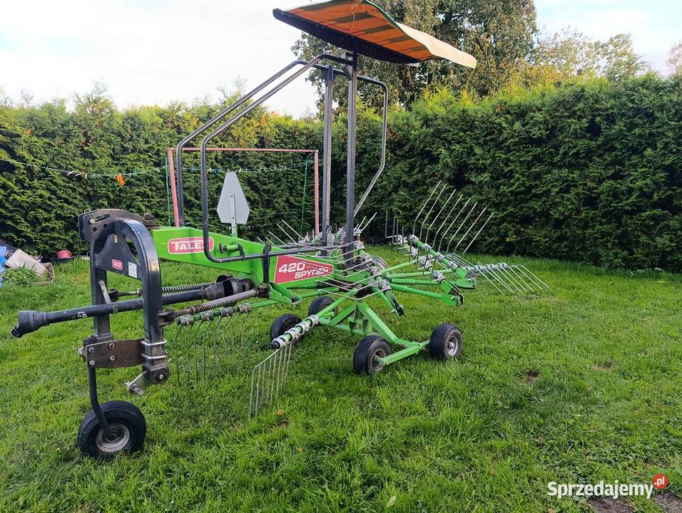 Zgrabiarka karuzelowa talex spyder 420 Frombork